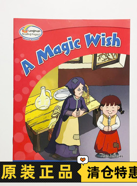 朗文Longman Reading Project Bright Readers A Magic Wish  Level 1年级 英文原版少儿英语分级阅读绘本