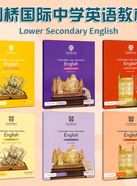 原版剑桥国际中学英语教材 二版学生书练习册Cambridge Lower Secondary English7 8 9七 八 九年级初一初二初三学生课本