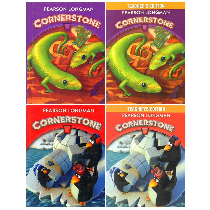 特价清仓原版进口英文教材Pearson Longman Cornerstone  学生书/教师书培生朗文少儿英语图书