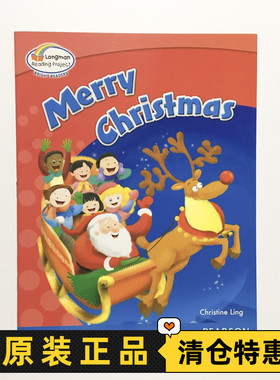 朗文Longman Reading Project Bright Readers Merry Christmas Level 1年级 少儿英语分级阅读绘本小学课外阅读