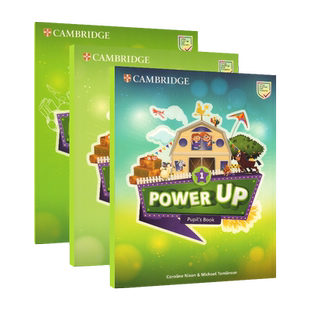 原版剑桥少儿英语教材Power Up初级123456学生书练习册含线账号 剑桥小学英语考级 剑桥英文单词图书 powerup进口教材少儿英语课本