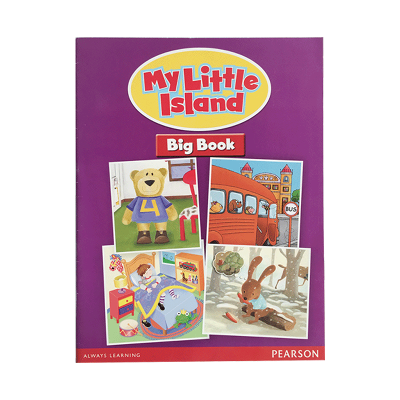 现货 My Little Island Big Book 教学大书 原版朗文培生出版社幼儿园启蒙入门级自学英语教材自然拼读互动游戏