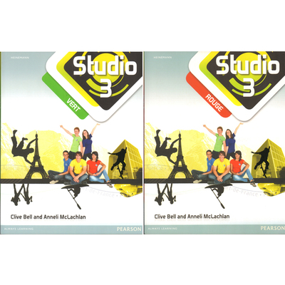 特惠清仓 Studio 3 rouge pupil Book (11-14 French ) 原版进口英文教材