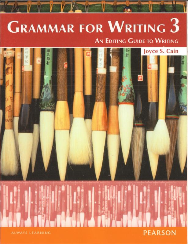 特价清仓 原版进口 Grammar For Writing 3 AN EDITING GUIDE TO WRITING 写作语法编辑指南 英文原版语法书