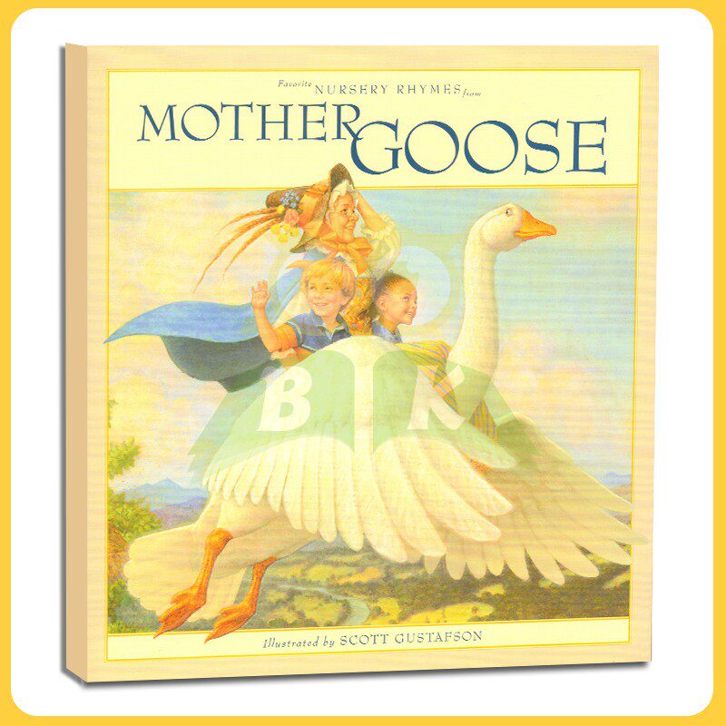 英文原版绘本 Favorite Nursery Rhymes from Mother Goose 鹅妈妈童谣 Scott Gustafson大师插画典藏版 艺术启蒙读物 精装 英文版