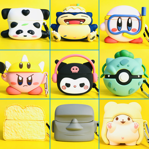 适用oppoencor3蓝牙耳机套卡通