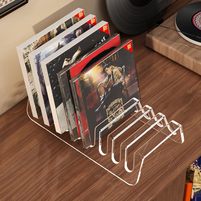 cd展示架桌面分格碟片专辑收纳盒