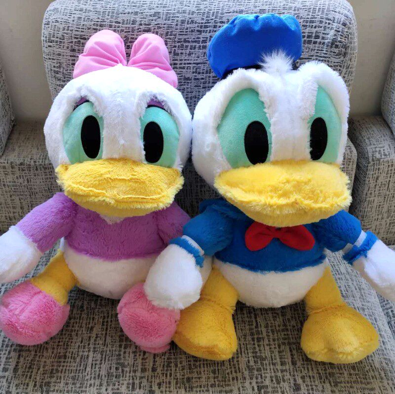 日本精品经典唐老鸭毛绒玩具鸭子玩偶公仔网红个性女主播床上抱枕