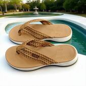 日常外穿轻便厚底人字拖户外休闲沙滩夹趾凉拖鞋 外贸夏季 女士拖鞋