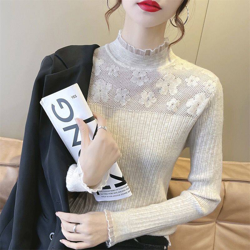 蕾丝上衣女春秋女装2026年新