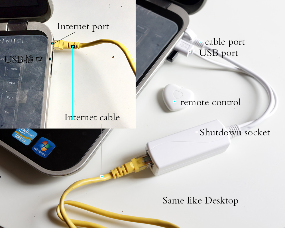 Remo intelligent shutdown network LAN CAT switch socket 1Gb
