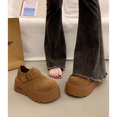 【新品】小个子增高勃肯鞋松糕