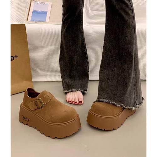 【新品】小个子增高勃肯鞋松糕