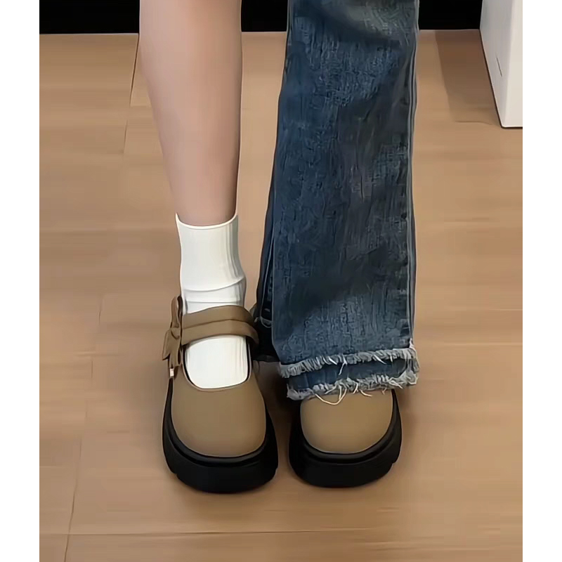 【仙】新款法式小皮鞋单鞋