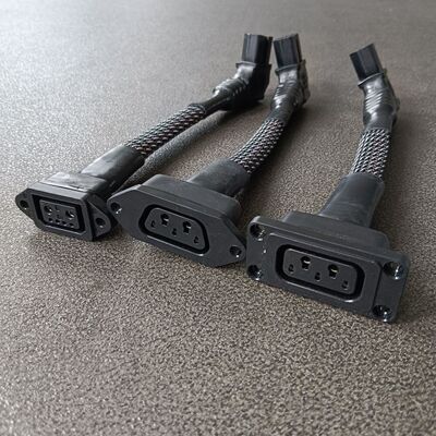 小牛10平方锂电公母转换原装转换接头转品字头小牛转换插头