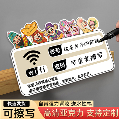 【新品上新】可擦写WiFi提示牌