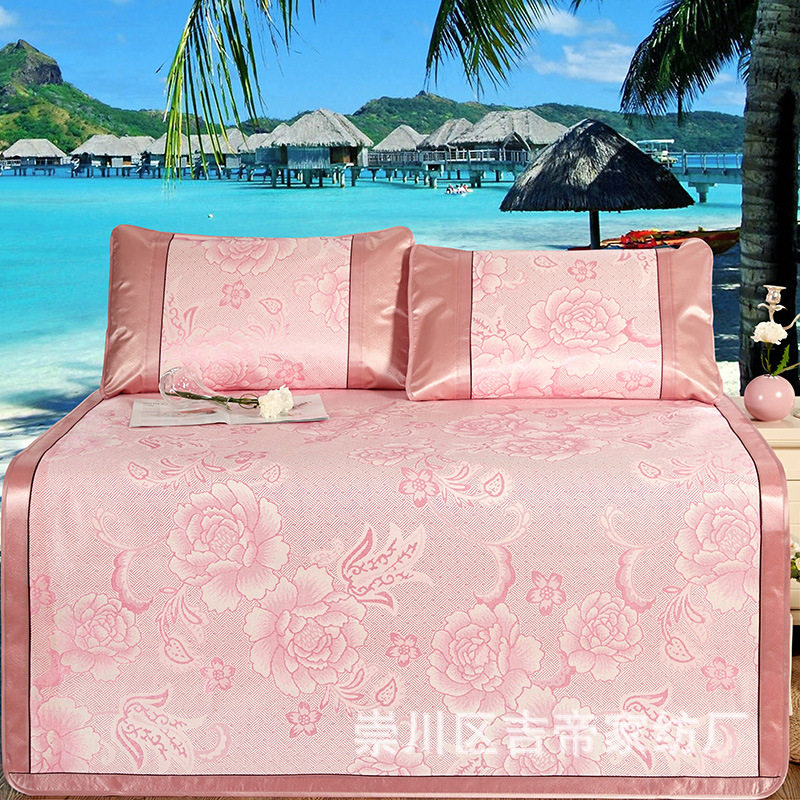 香妃影夏凉冰丝席御藤席三件套