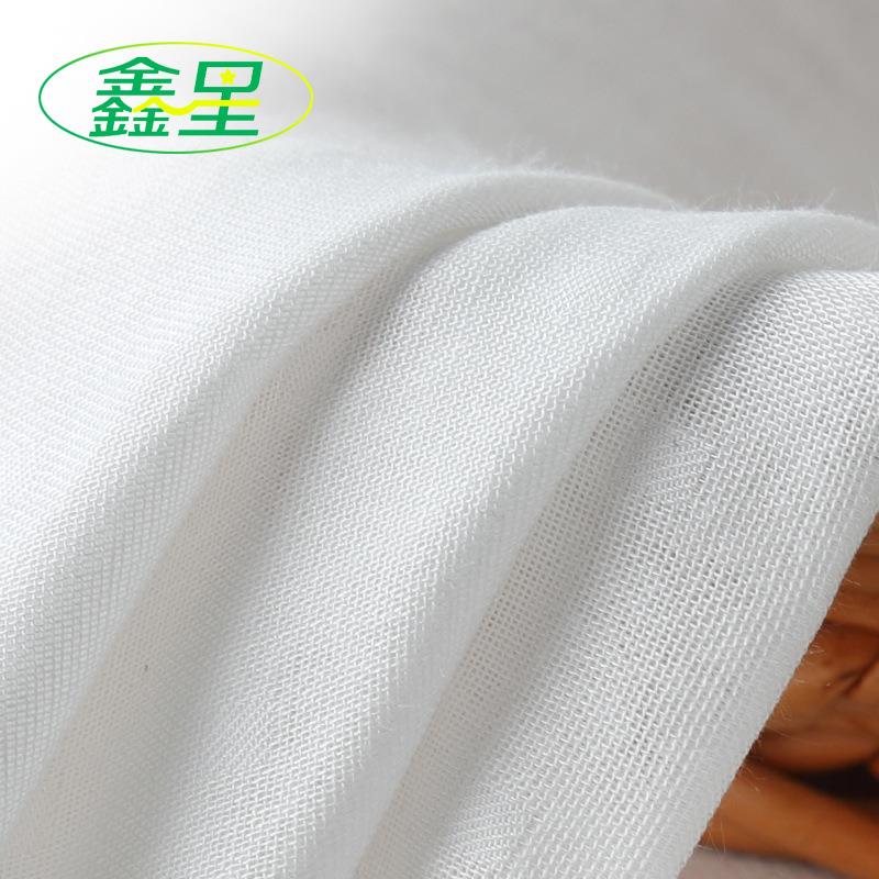 竹纤维双层纱布 宝宝婴儿尿布棉纱布面料 棉纱布布料睡衣面料
