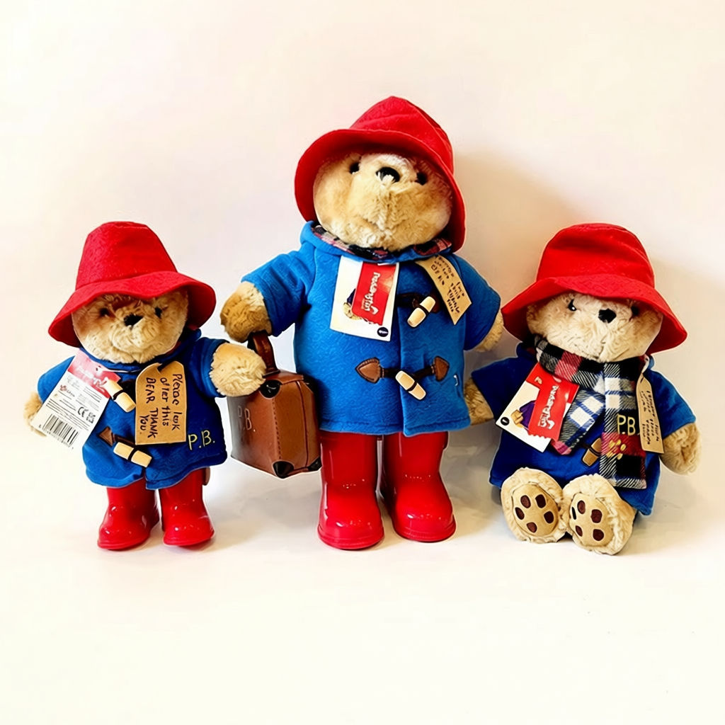 英国帕丁顿熊paddington小红帽