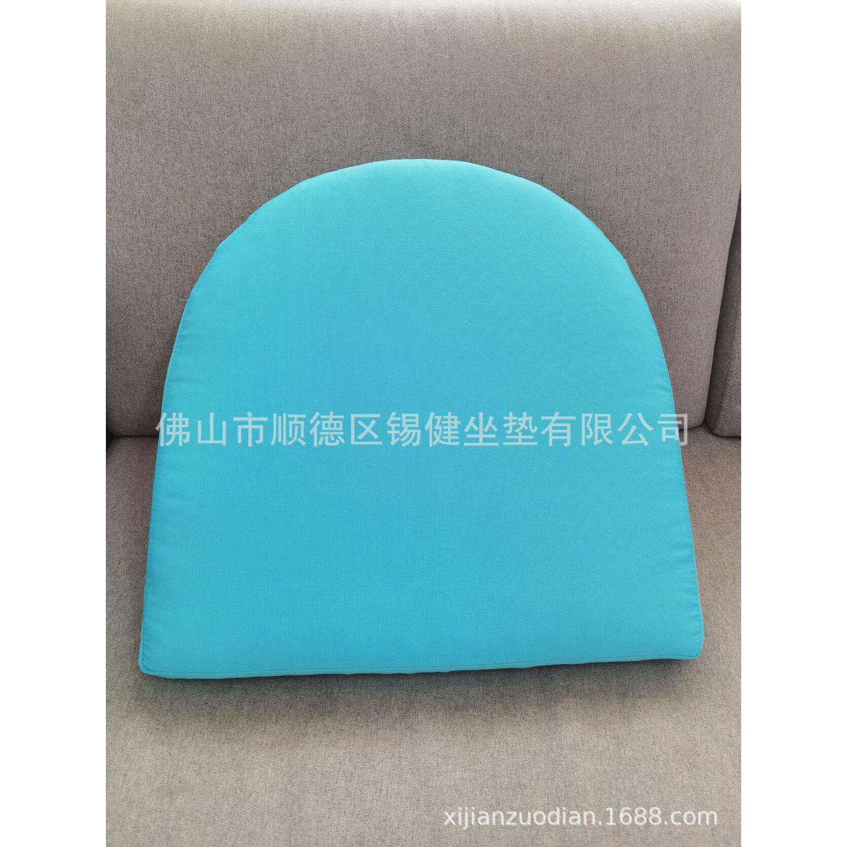 U型坐垫户外藤椅座垫餐椅垫子 海绵半圆型凳子沙发垫坐垫