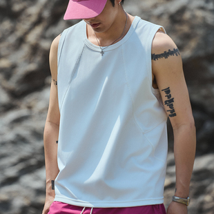 坎肩男 凉感速干透气背心运动休闲户外健身抗皱无袖 TANOXI V063