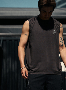 TANOXI K001 凉感吸湿速干 运动系列篮球坎肩背心健身薄款无袖T恤