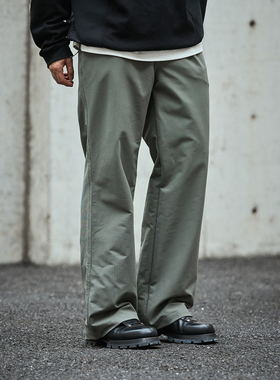 TANOXI P215 索罗娜登山直筒裤微喇裤抗皱垂感百搭显瘦休闲裤长裤