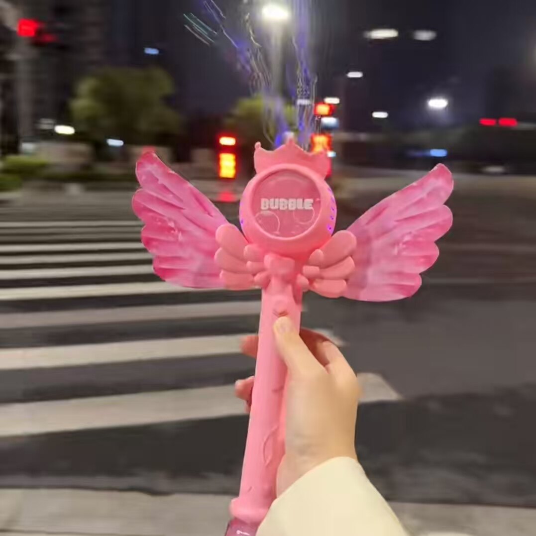 带娃神器，这个泡泡机也太好玩了图片
