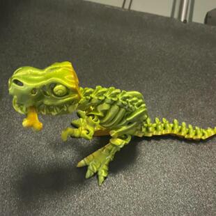 3d打印霸王恐龙多关节可动玩具模型手办儿童车载小摆件男女孩礼物