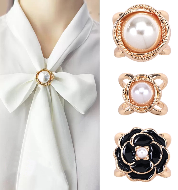 多功能高端大小方巾丝巾扣胸针衬衫飘带扣环大衣腰带风衣固定卡扣