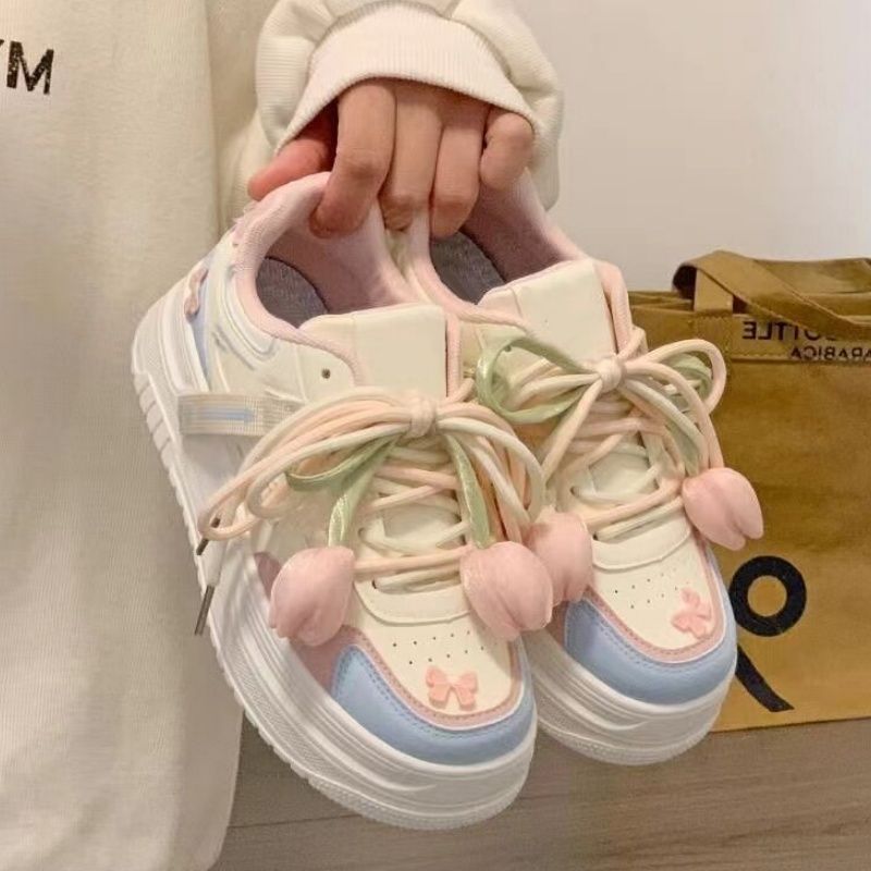 厚底鞋子女鞋韩版板鞋202