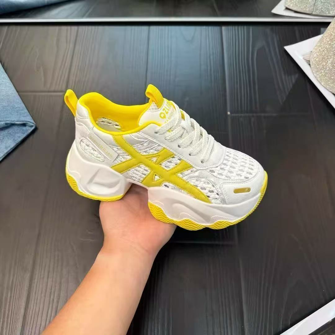 老爹鞋女网面2025夏季新