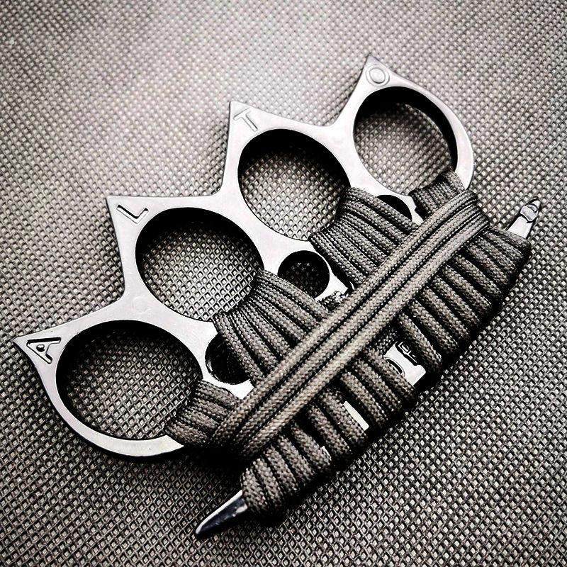 防身指环同款铁拳套超厚新款户外自卫武器工具防格档攻击武器铁手