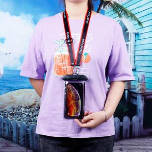 能挂在脖子上 手机套手机套拍照骑手外卖防雨专用加宽挂绳不勒脖