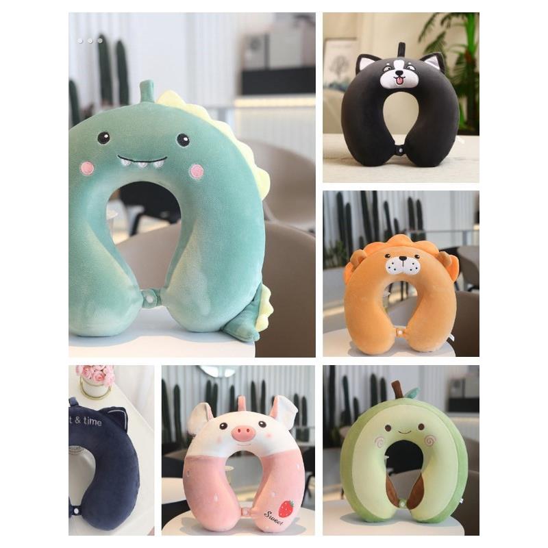 u型枕旅行颈椎枕头记忆棉头枕u形脖枕护脖子靠枕护颈枕办公室午睡