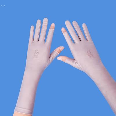 绘画手套防误触板绘手绘图工笔画画素描美术防误触防脏汗长款手套