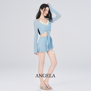 绝美泡温泉海边泳装 分体比基尼款 高级感 泳衣女2026新款 安格拉女款