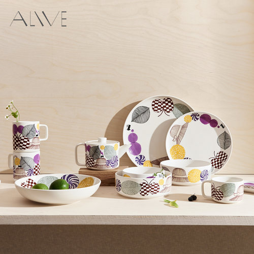 Alive蝶舞系列餐具瓷器套装
