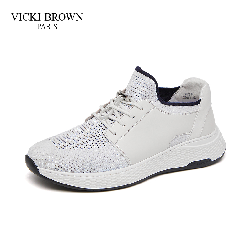 VB飞织鞋网面透气夏季男鞋