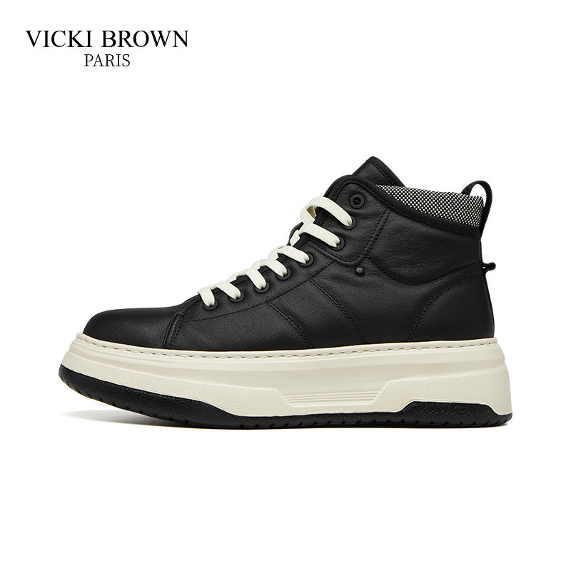 VICKIBROWN冬季高帮保暖鞋图片