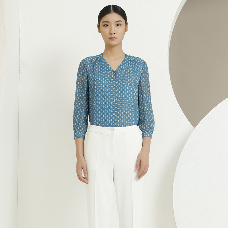 戴布拉芬衬衫l25b125v领