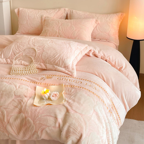 小红书推荐牛奶绒四件套