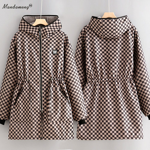 秋冬加绒罩衣加厚防风外套