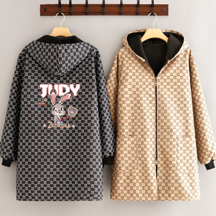 外套工作服 围裙2023新款 韩版 加厚罩衣女外穿防水防污保暖加绒长袖