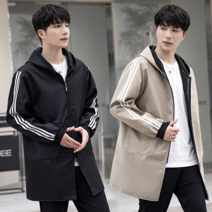 秋冬加绒长袖 外穿工作外套大褂 围裙定制防污耐脏保暖加厚罩衣男士