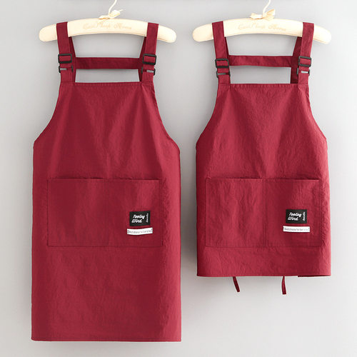 防泼水工装围裙家用厨房做饭围腰