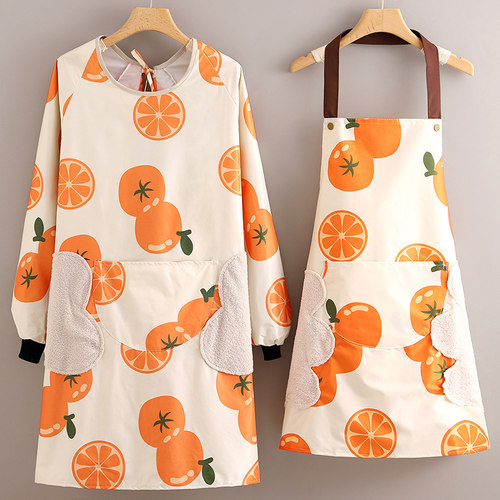 浩瑾PVC韩版防水防油围裙