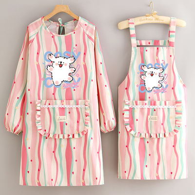 时尚帆布长袖耐磨罩衣帆布时尚是