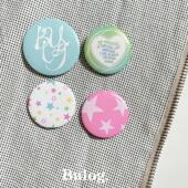 Bulog原创小众夏日清新彩色星星别针徽章多巴胺穿搭配饰胸针勋章