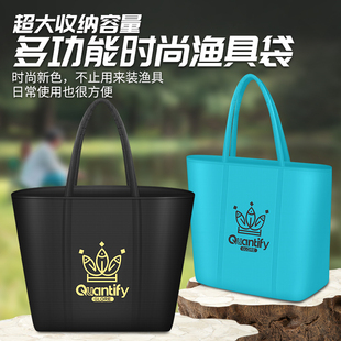 多功能大容量渔具包袋子装鱼鱼护包防水耐磨加厚牛津布帆布双提手